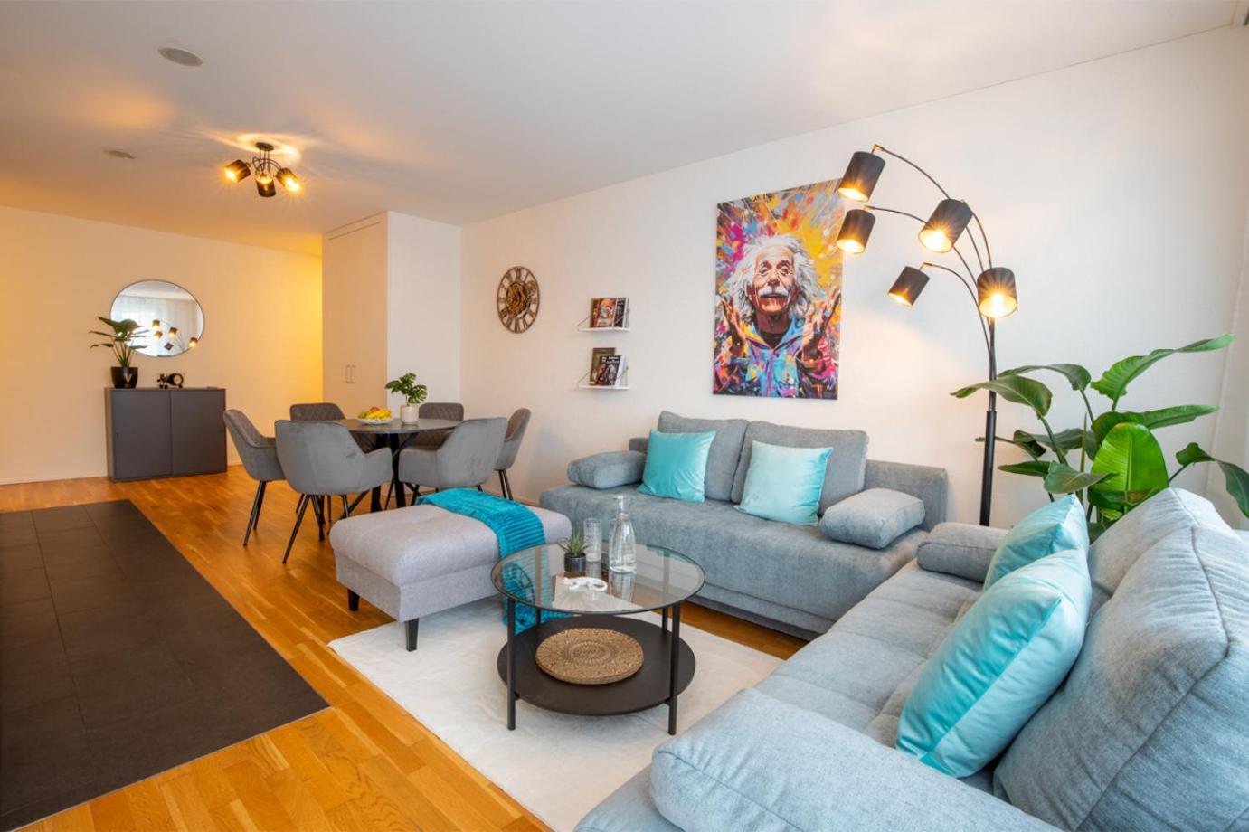 Special Einstein II Apartment Basel, Messe Kleinbasel 10-Star Luaran gambar