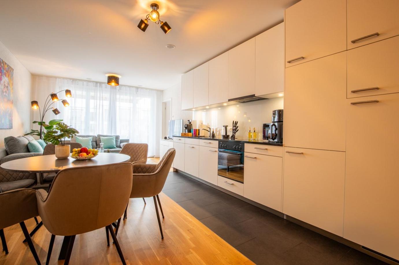 Special Einstein II Apartment Basel, Messe Kleinbasel 10-Star Luaran gambar